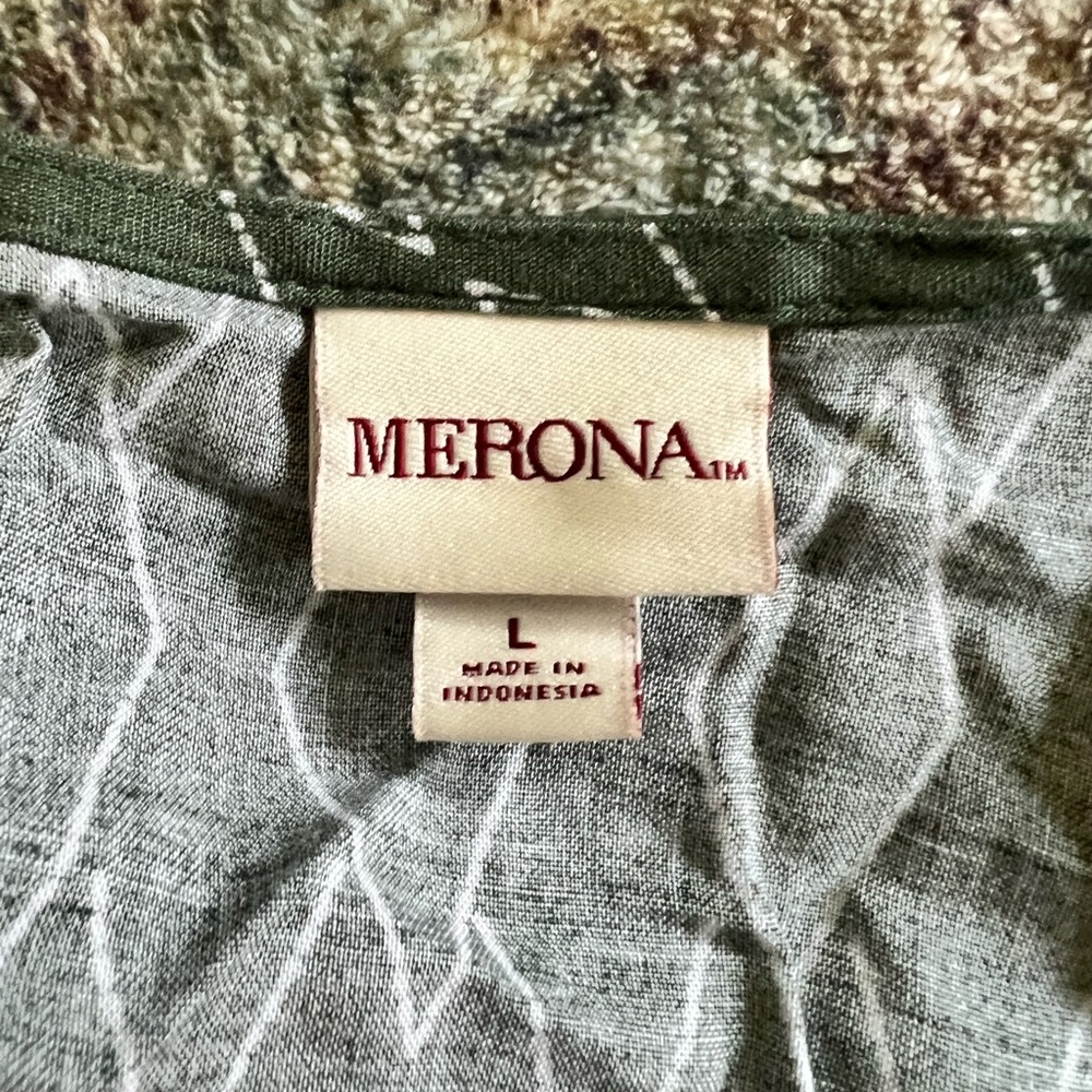 NWT Merona Romper with pockets and tie waist - Picture 5 of 6
